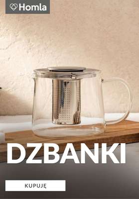 Homla - gazetka promocyjna Dzbanki do herbaty od soboty 01.08 