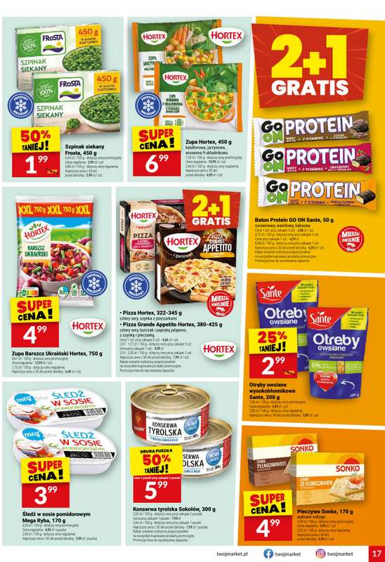 Twój Market - gazetka promocyjna Gazetka od środy 29.07 do wtorku 04.08 - strona 17