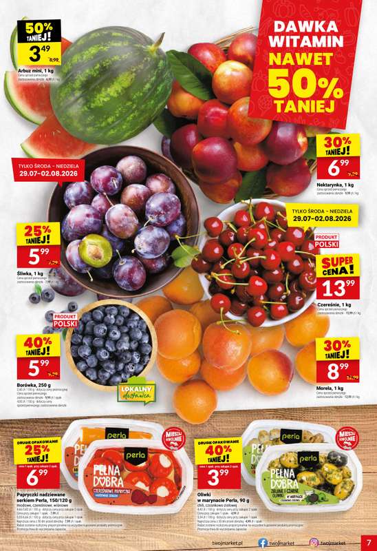 Twój Market - gazetka promocyjna Gazetka od środy 29.07 do wtorku 04.08 - strona 7
