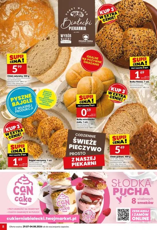 Twój Market - gazetka promocyjna Gazetka od środy 29.07 do wtorku 04.08 - strona 8