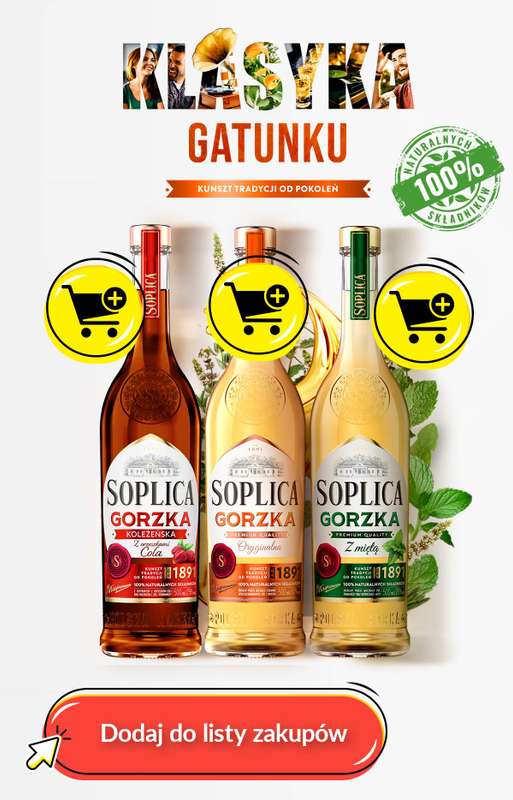 Lidl - gazetka promocyjna Soplica - kup w Lidlu od soboty 01.08 do piątku 07.08 - strona 6