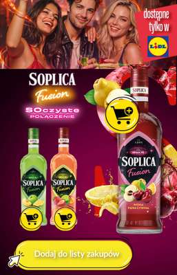 Lidl - gazetka promocyjna Soplica - kup w Lidlu od soboty 01.08 do piątku 07.08 - strona 4