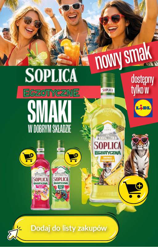 Lidl - gazetka promocyjna Soplica - kup w Lidlu od soboty 01.08 do piątku 07.08 - strona 2