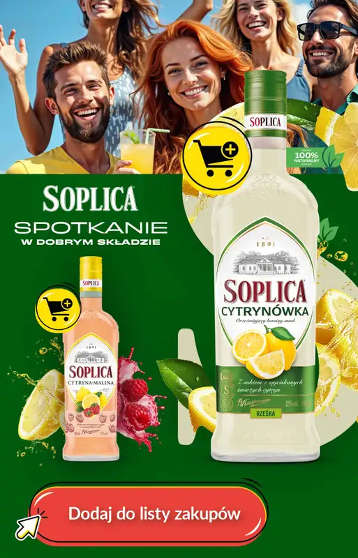 Lidl - gazetka promocyjna Soplica - kup w Lidlu od soboty 01.08 do piątku 07.08 - strona 8