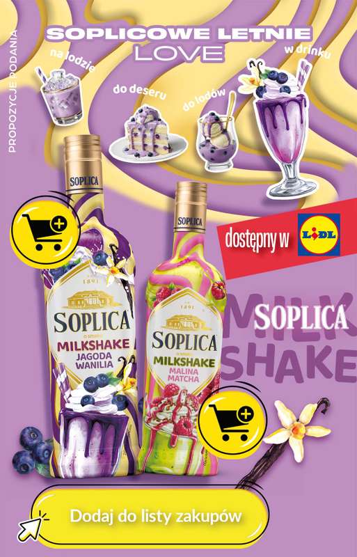 Lidl - gazetka promocyjna Soplica - kup w Lidlu od soboty 01.08 do piątku 07.08 - strona 3