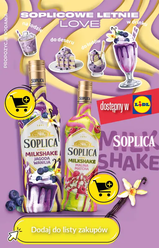 Lidl - gazetka promocyjna Soplica - kup w Lidlu od soboty 01.08 do piątku 07.08 - strona 3