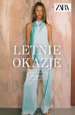 Zara - gazetka promocyjna Na letnie okazje od soboty 01.08 