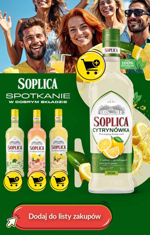 Biedronka - gazetka promocyjna Soplica - kup w Biedronce od soboty 01.08 do piątku 07.08 - strona 5