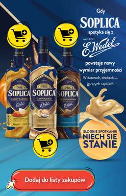 Biedronka - gazetka promocyjna Soplica - kup w Biedronce od soboty 01.08 do piątku 07.08 - strona 6