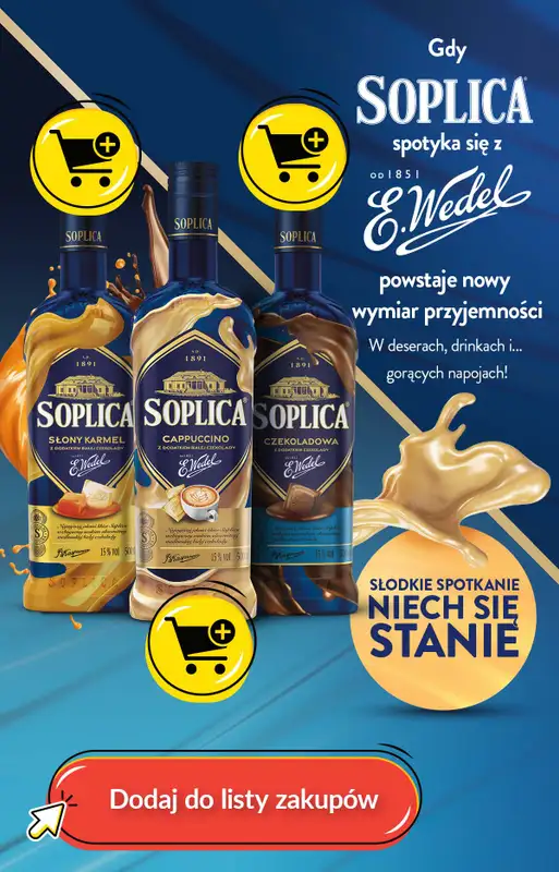 Biedronka - gazetka promocyjna Soplica - kup w Biedronce od soboty 01.08 do piątku 07.08 - strona 6