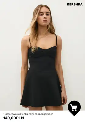 Bershka - gazetka promocyjna Sukienki mini na lato od piątku 31.07  - strona 3