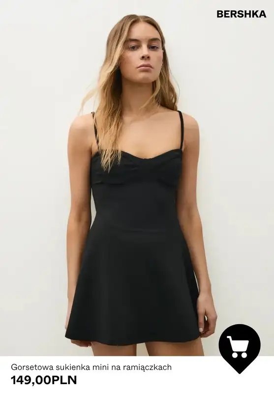 Bershka - gazetka promocyjna Sukienki mini na lato od piątku 31.07  - strona 3