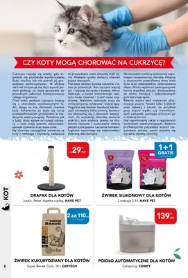 Aquael zoo - gazetka promocyjna Gazetka od soboty 01.08 do poniedziałku 31.08 - strona 6