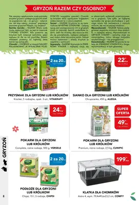 Aquael zoo - gazetka promocyjna Gazetka od soboty 01.08 do poniedziałku 31.08 - strona 8