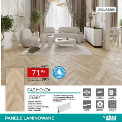 Abra Meble - gazetka promocyjna Panele, lamele, kamień od piątku 31.07 do niedzieli 16.08 - strona 9