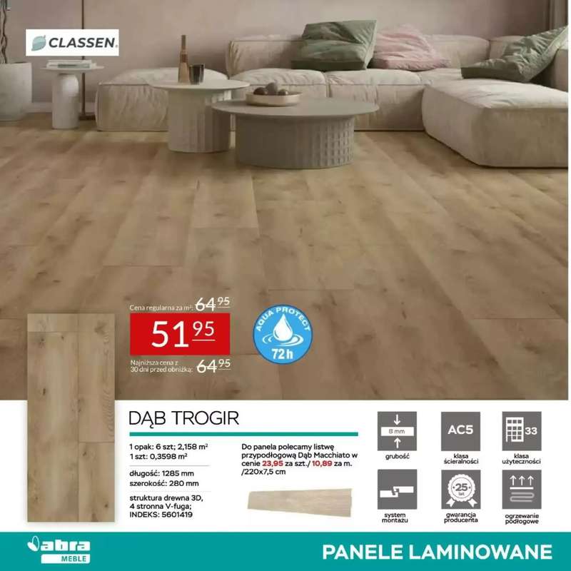 Abra Meble - gazetka promocyjna Panele, lamele, kamień od piątku 31.07 do niedzieli 16.08 - strona 8