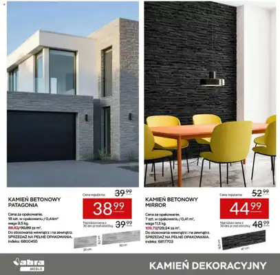 Abra Meble - gazetka promocyjna Panele, lamele, kamień od piątku 31.07 do niedzieli 16.08 - strona 20