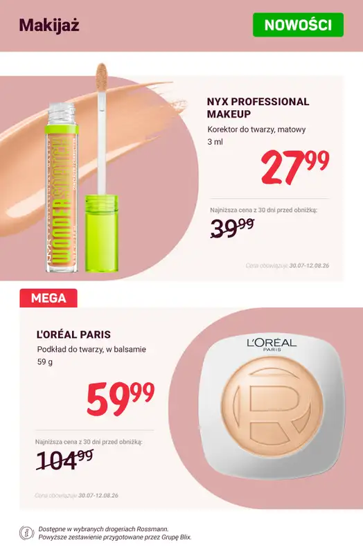 Rossmann - gazetka promocyjna Nowości na promocji! od soboty 01.08  - strona 9