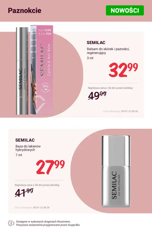 Rossmann - gazetka promocyjna Nowości na promocji! od soboty 01.08  - strona 12