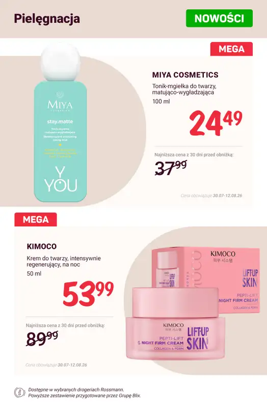Rossmann - gazetka promocyjna Nowości na promocji! od soboty 01.08  - strona 4