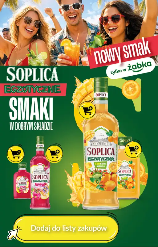 Żabka - gazetka promocyjna Soplica - kup w Żabce od soboty 01.08 do piątku 07.08 - strona 2