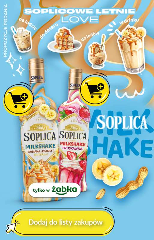 Żabka - gazetka promocyjna Soplica - kup w Żabce od soboty 01.08 do piątku 07.08 - strona 3