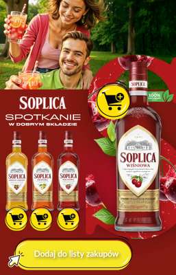 Żabka - gazetka promocyjna Soplica - kup w Żabce od soboty 01.08 do piątku 07.08 - strona 4