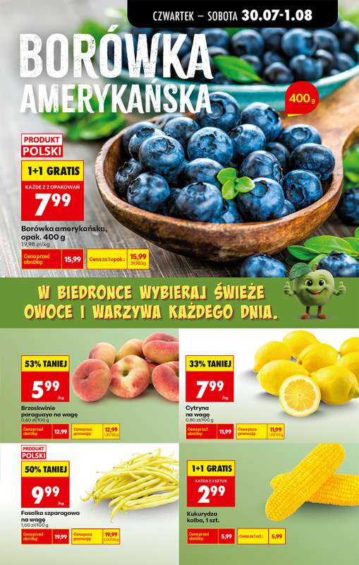 Biedronka - gazetka promocyjna Od czwartku od czwartku 30.07 do środy 05.08 - strona 29
