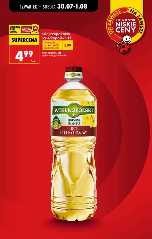 Biedronka - gazetka promocyjna Od czwartku od czwartku 30.07 do środy 05.08 - strona 6