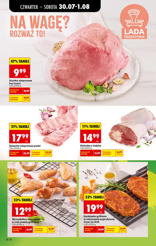 Biedronka - gazetka promocyjna Od czwartku, Z ladą tradycyjną od czwartku 30.07 do środy 05.08 - strona 42
