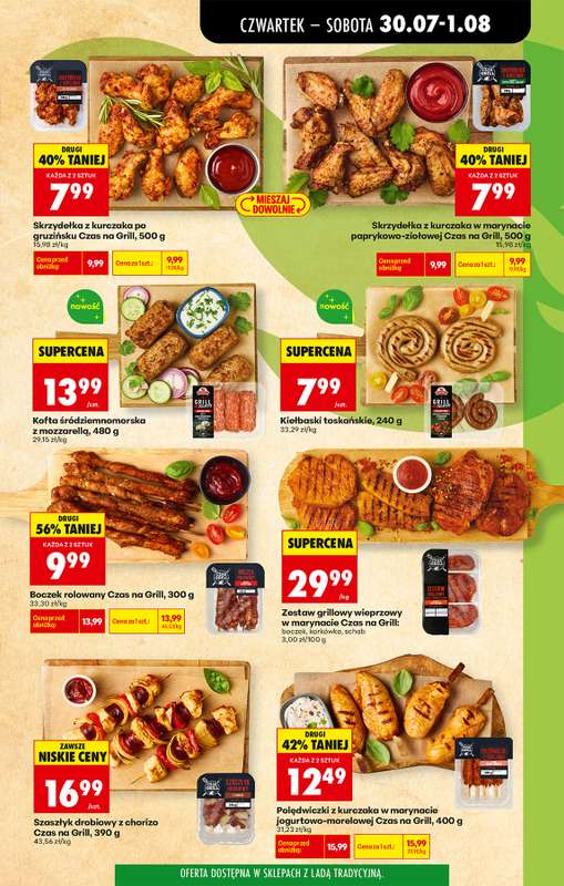 Biedronka - gazetka promocyjna Od czwartku, Z ladą tradycyjną od czwartku 30.07 do środy 05.08 - strona 45
