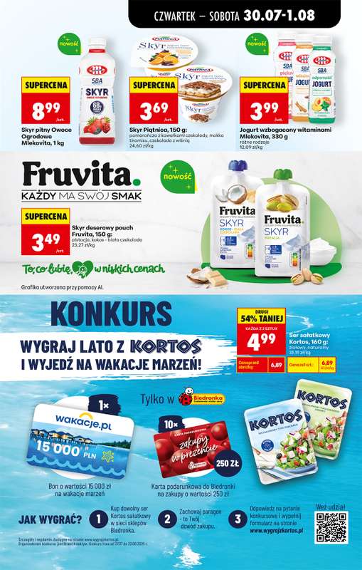Biedronka - gazetka promocyjna Od czwartku, Z ladą tradycyjną od czwartku 30.07 do środy 05.08 - strona 53