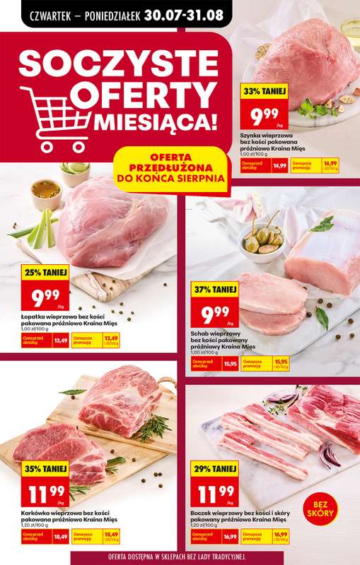 Biedronka - gazetka promocyjna Od czwartku, Z ladą tradycyjną od czwartku 30.07 do środy 05.08 - strona 41