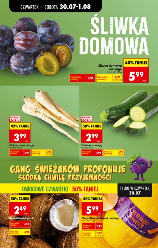 Biedronka - gazetka promocyjna Od czwartku, Z ladą tradycyjną od czwartku 30.07 do środy 05.08 - strona 30