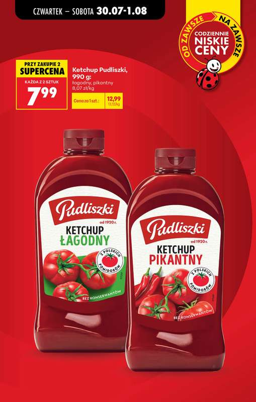 Biedronka - gazetka promocyjna Od czwartku, Z ladą tradycyjną od czwartku 30.07 do środy 05.08 - strona 7