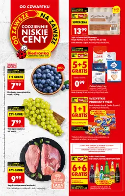 Biedronka - gazetka promocyjna Od czwartku, Z ladą tradycyjną od czwartku 30.07 do środy 05.08