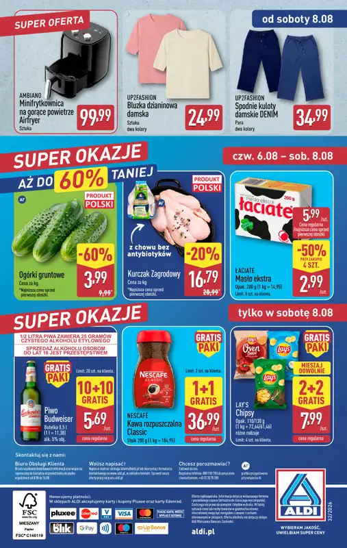 Aldi - gazetka promocyjna Pełny katalog! od poniedziałku 03.08 do soboty 08.08 - strona 42