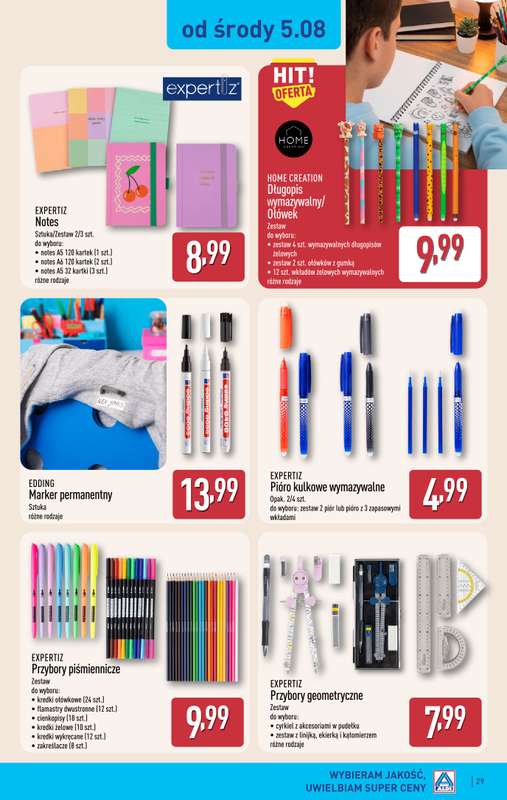 Aldi - gazetka promocyjna Pełny katalog! od poniedziałku 03.08 do soboty 08.08 - strona 29
