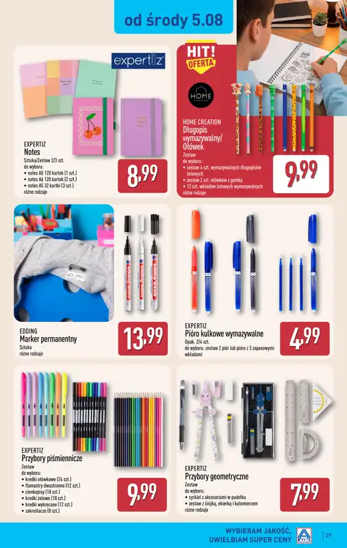 Aldi - gazetka promocyjna Pełny katalog! od poniedziałku 03.08 do soboty 08.08 - strona 29