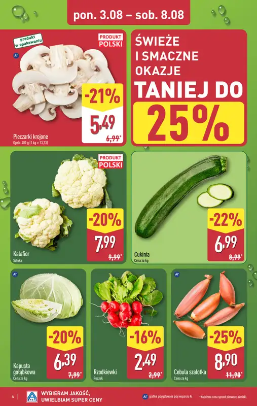 Aldi - gazetka promocyjna Pełny katalog! od poniedziałku 03.08 do soboty 08.08 - strona 4
