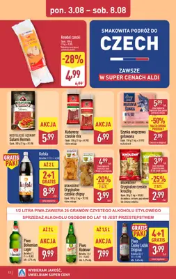 Aldi - gazetka promocyjna Pełny katalog! od poniedziałku 03.08 do soboty 08.08 - strona 12