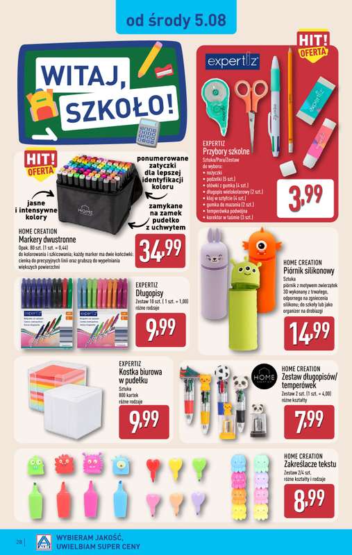Aldi - gazetka promocyjna Pełny katalog! od poniedziałku 03.08 do soboty 08.08 - strona 28
