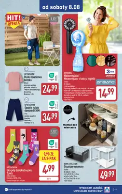 Aldi - gazetka promocyjna Pełny katalog! od poniedziałku 03.08 do soboty 08.08 - strona 41