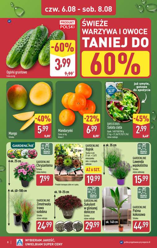 Aldi - gazetka promocyjna Weekend super cen w Aldi! od czwartku 06.08 do soboty 08.08 - strona 8