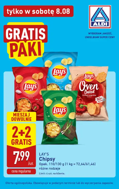 Aldi - gazetka promocyjna Najlepsze oferty na sobotę w Aldi! od soboty 08.08 do soboty 08.08 - strona 2