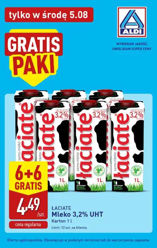Aldi - gazetka promocyjna Najlepsze oferty na środę w Aldi! od środy 05.08 do środy 05.08 - strona 4