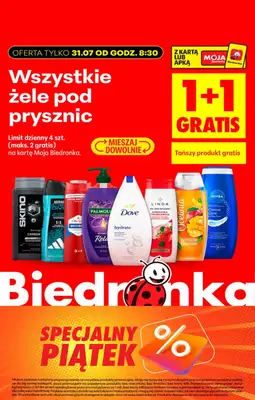 Biedronka - gazetka promocyjna Specjalny piątek od piątku 31.07 do piątku 31.07 - strona 12