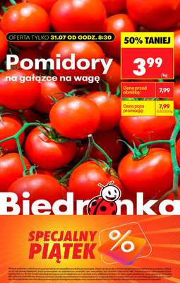 Biedronka - gazetka promocyjna Specjalny piątek od piątku 31.07 do piątku 31.07 - strona 6