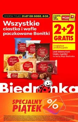Biedronka - gazetka promocyjna Specjalny piątek od piątku 31.07 do piątku 31.07 - strona 10