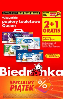 Biedronka - gazetka promocyjna Specjalny piątek od piątku 31.07 do piątku 31.07 - strona 13